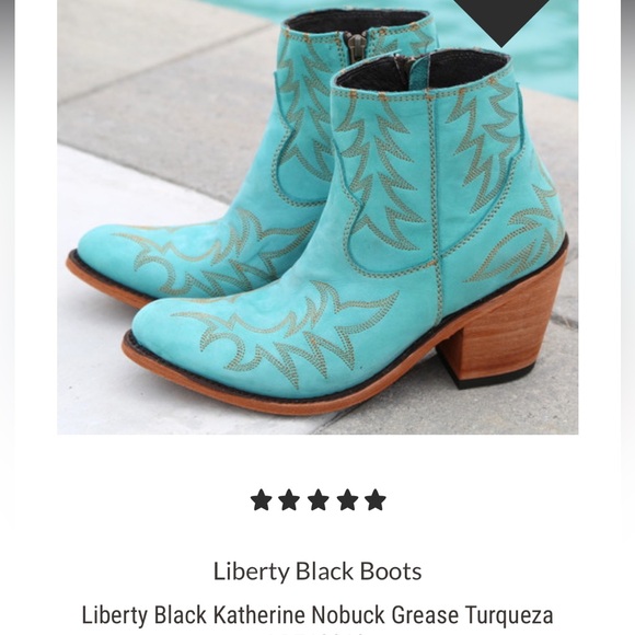 Liberty Black Booties - Picture 6 of 7